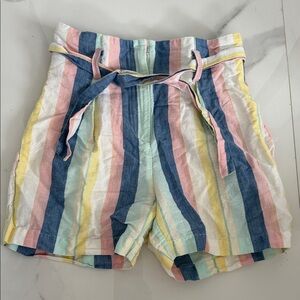 BONPOINT Striped Multicolor Shorts